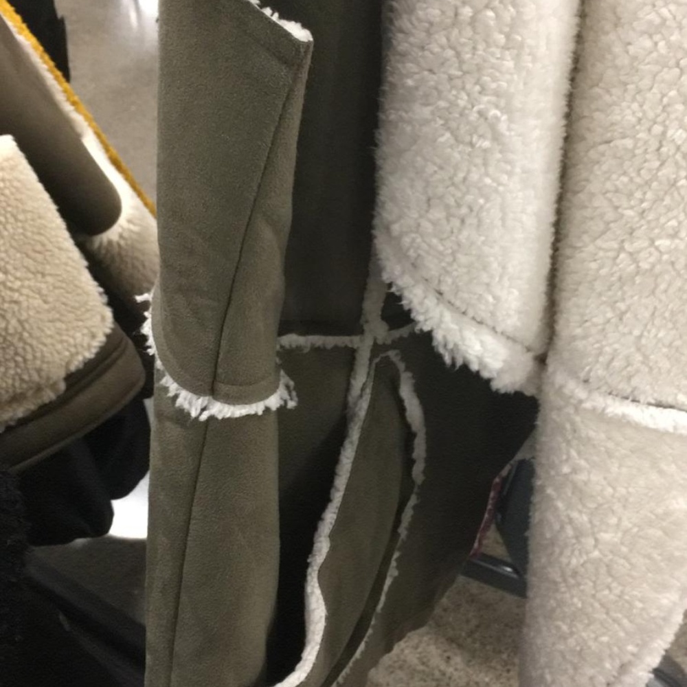 Shearling vest